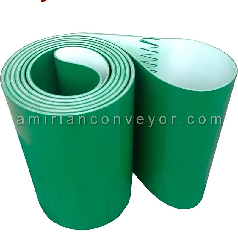 تسمه نقاله 2 لایه نخ PVC ضخامت 2mm عرض 40cm